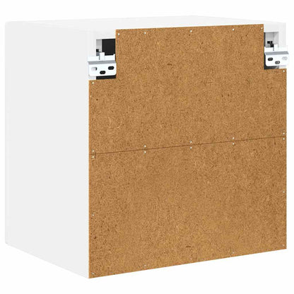 vidaXL Wall Cabinet PORTO 2 pcs High Gloss White 40 x 31 x 40 cm