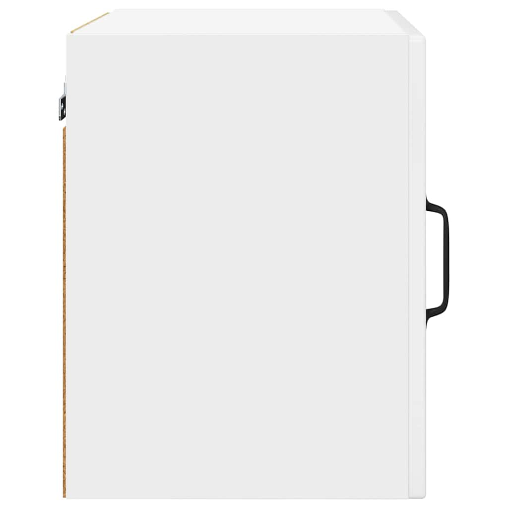 vidaXL Wall Cabinet PORTO 2 pcs High Gloss White 40 x 31 x 40 cm