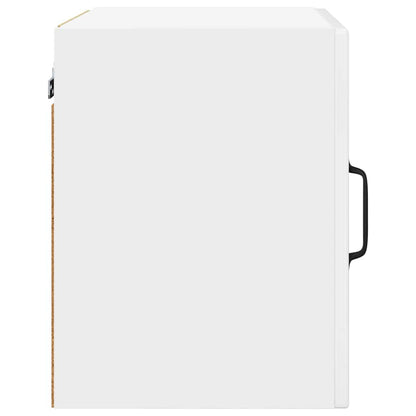 vidaXL Wall Cabinet PORTO 2 pcs High Gloss White 40 x 31 x 40 cm