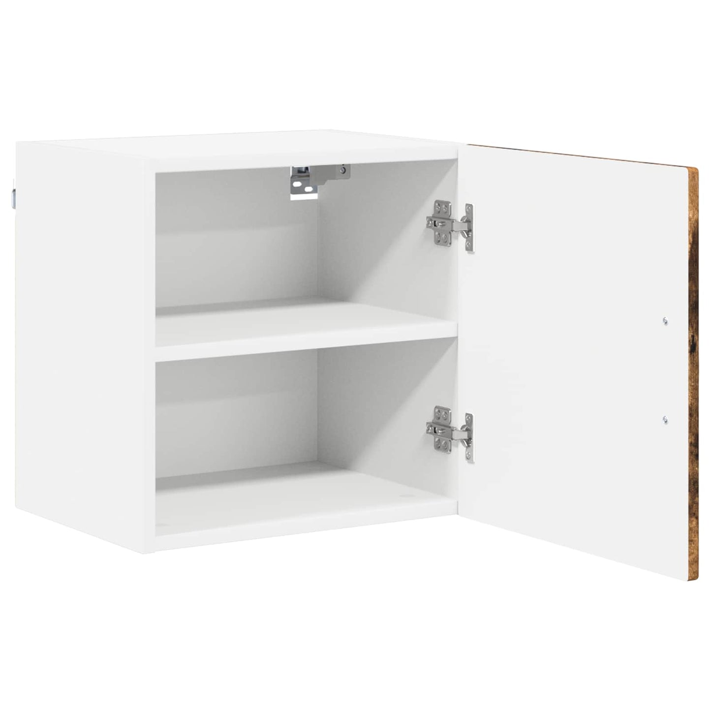 vidaXL Wall Cabinet PORTO Smoked Oak 40 x 31 x 40 cm Engineered Wood