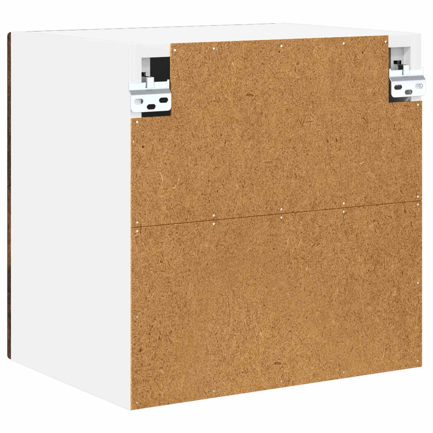 vidaXL Wall Cabinet PORTO Smoked Oak 40 x 31 x 40 cm Engineered Wood