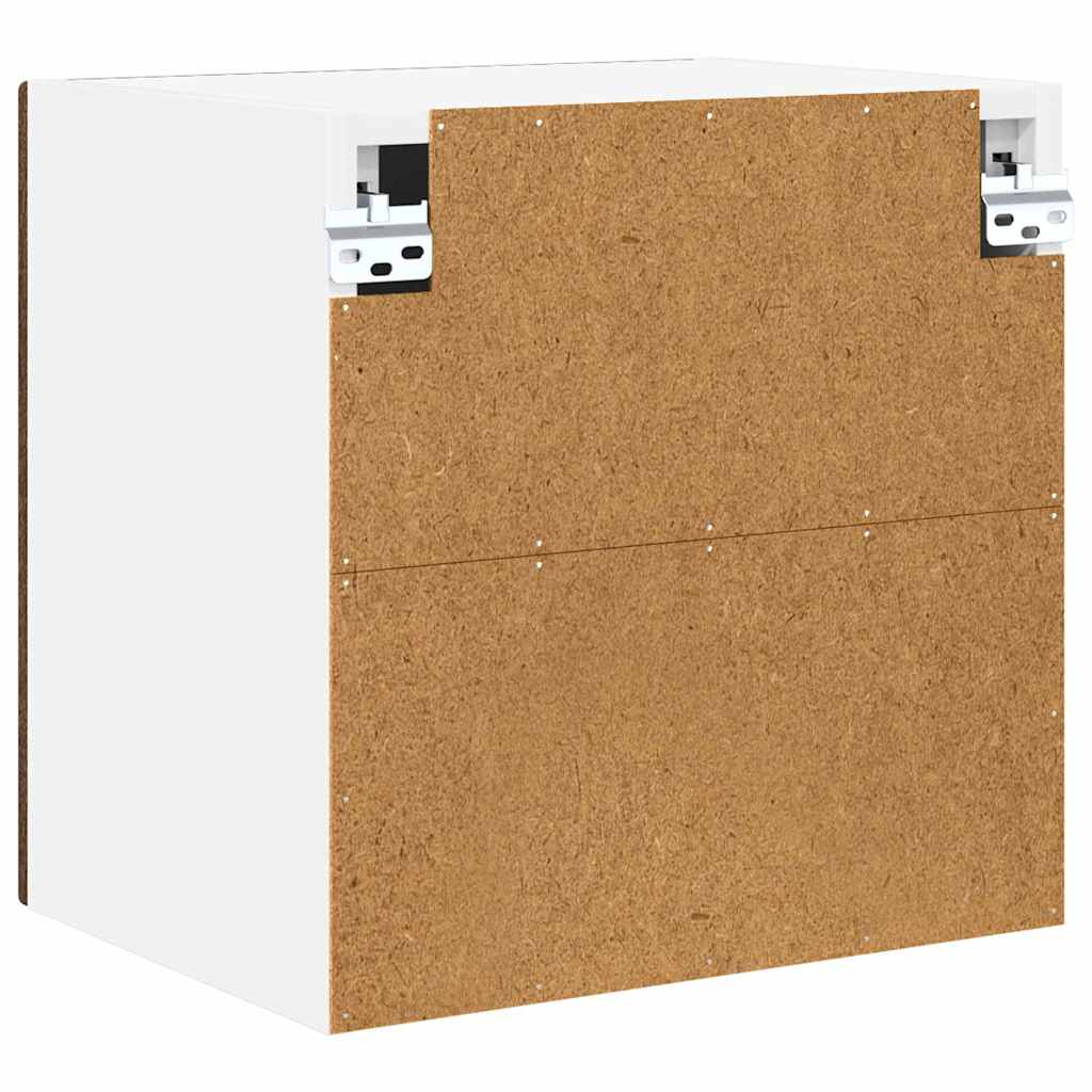 vidaXL Wall Cabinet PORTO 2 pcs Brown Oak 40 x 31 x 40 cm