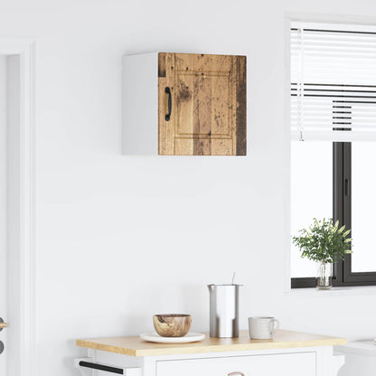 vidaXL Wall Cabinet PORTO Old Wood 40 x 31 x 40 cm Engineered Wood