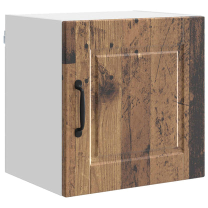vidaXL Wall Cabinet PORTO Old Wood 40 x 31 x 40 cm Engineered Wood