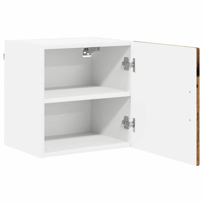 vidaXL Wall Cabinet PORTO Old Wood 40 x 31 x 40 cm Engineered Wood