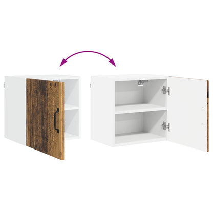 vidaXL Wall Cabinet PORTO Old Wood 40 x 31 x 40 cm Engineered Wood