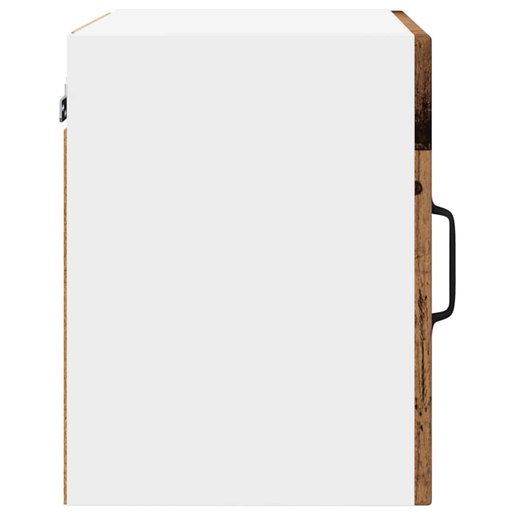vidaXL Wall Cabinet PORTO Old Wood 40 x 31 x 40 cm Engineered Wood
