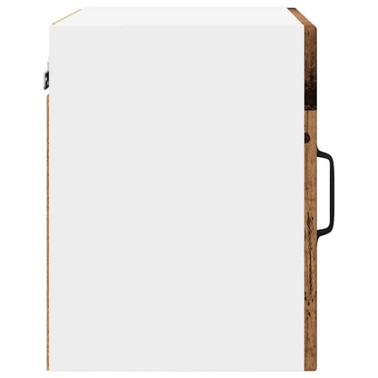vidaXL Wall Cabinet PORTO Old Wood 40 x 31 x 40 cm Engineered Wood