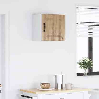 vidaXL Wall Cabinet PORTO Artisan Oak 40 x 31 x 40 cm Engineered Wood