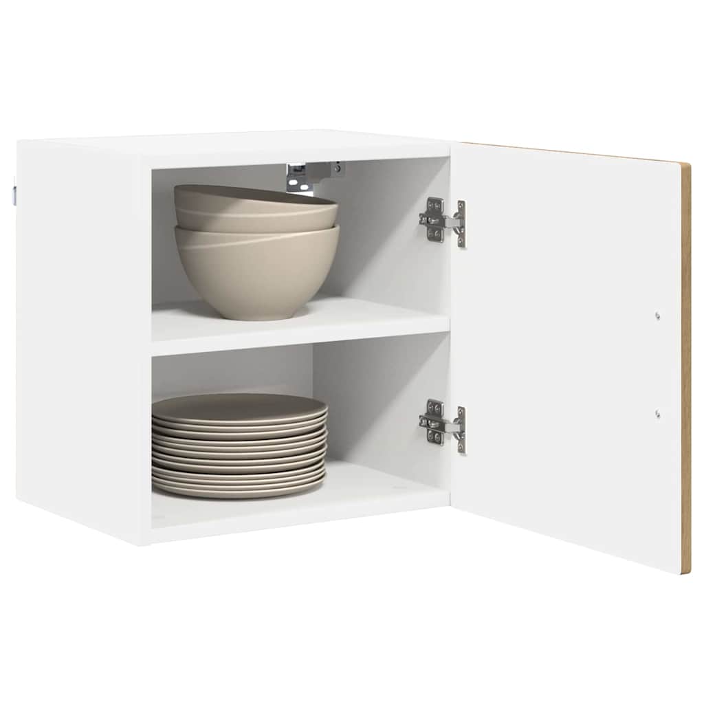 vidaXL Wall Cabinet PORTO Artisan Oak 40 x 31 x 40 cm Engineered Wood