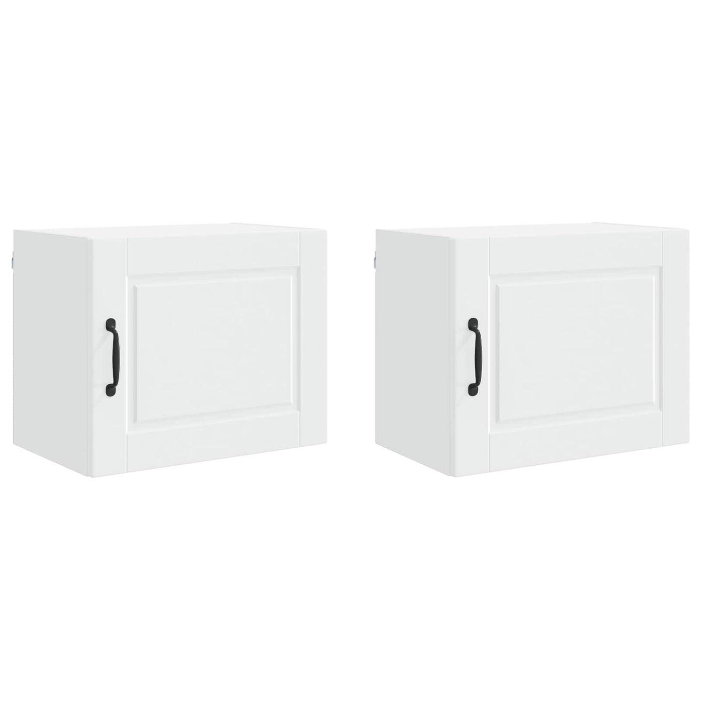 vidaXL Wall Cabinet PORTO 2 pcs White 50 x 31 x 40 cm Engineered Wood