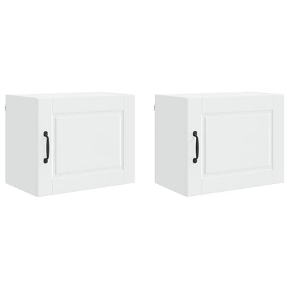 vidaXL Wall Cabinet PORTO 2 pcs White 50 x 31 x 40 cm Engineered Wood