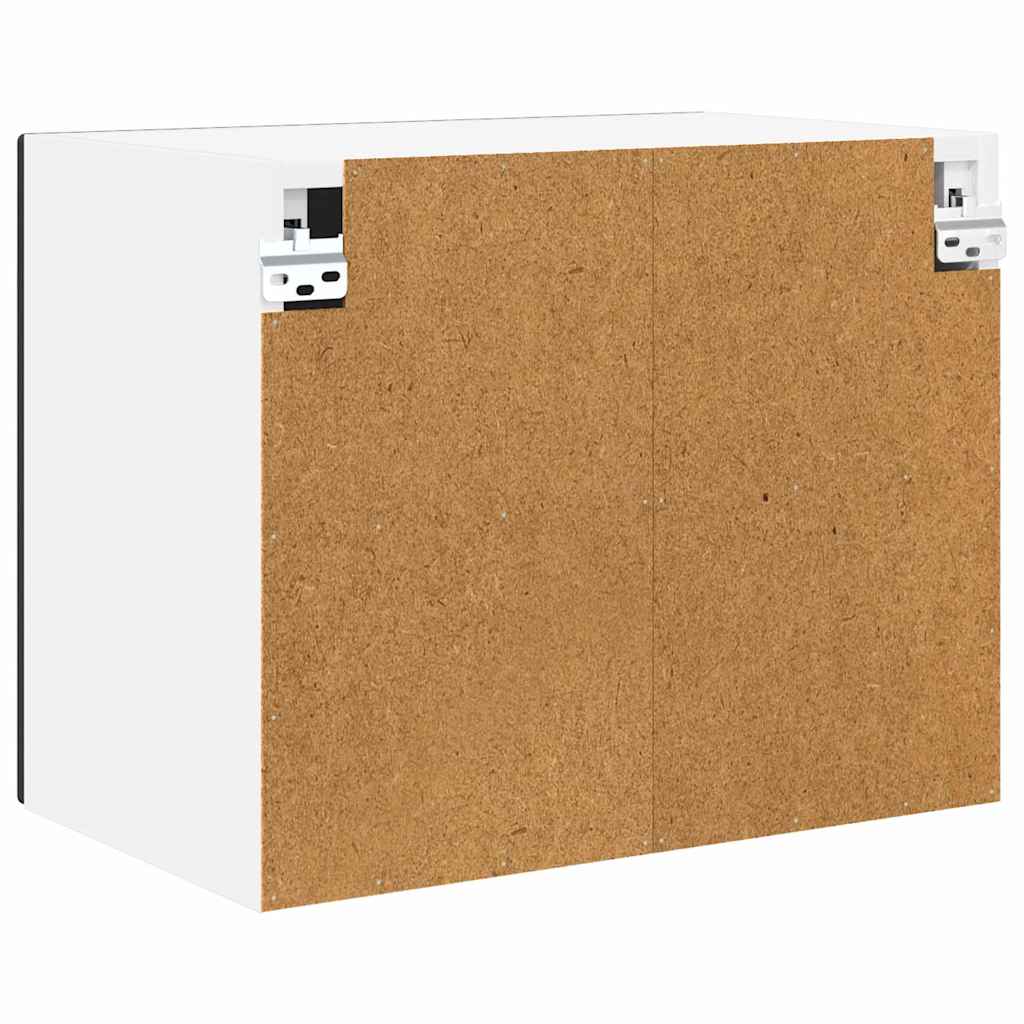 vidaXL Wall Cabinet PORTO 2 pcs Black 50 x 31 x 40 cm Engineered Wood