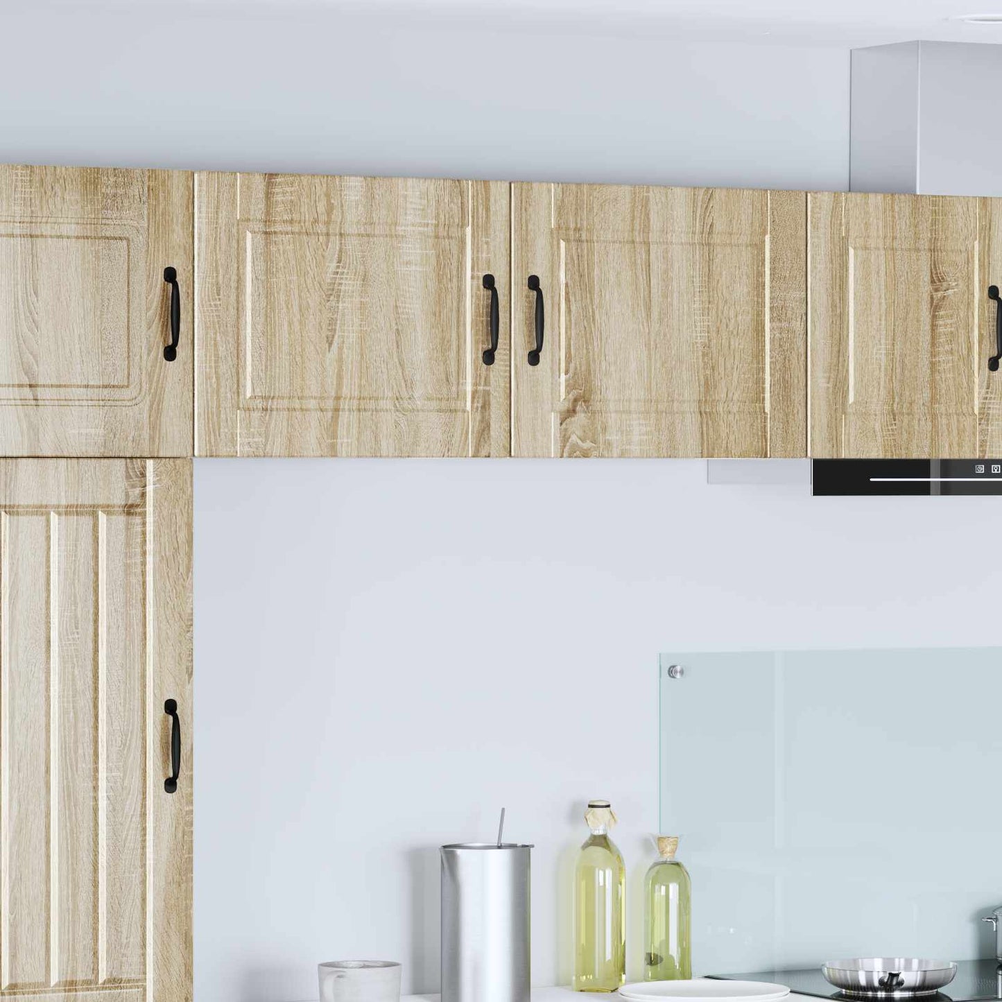 vidaXL Wall Cabinet PORTO Sonoma Oak 50 x 31 x 40 cm Engineered Wood