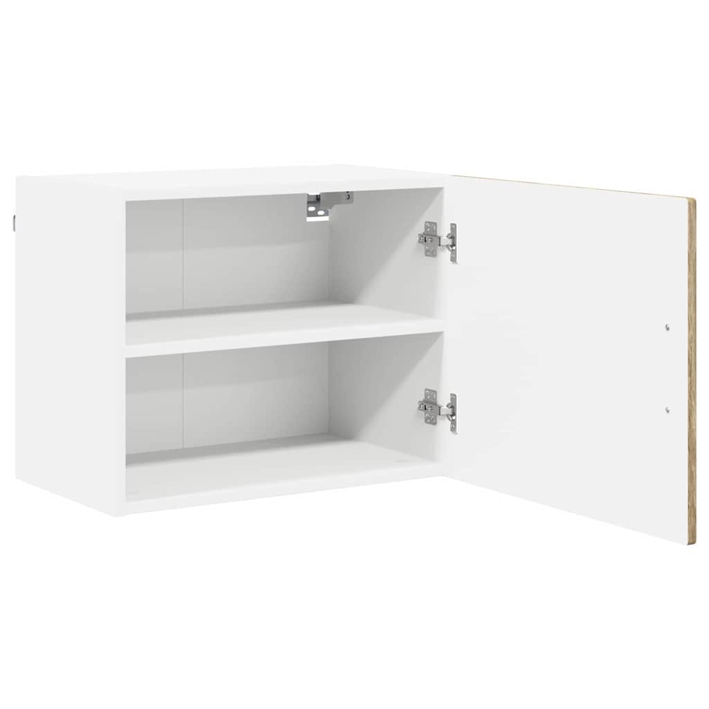 vidaXL Wall Cabinet PORTO Sonoma Oak 50 x 31 x 40 cm Engineered Wood