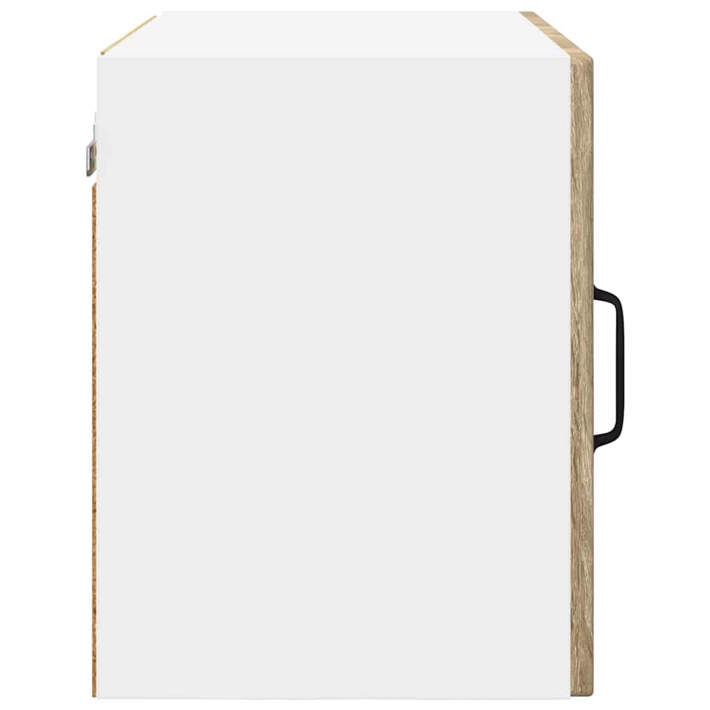 vidaXL Wall Cabinet PORTO Sonoma Oak 50 x 31 x 40 cm Engineered Wood