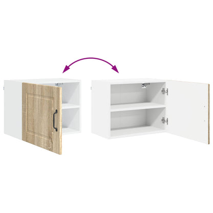 vidaXL Wall Cabinet PORTO 2 pcs Sonoma Oak 50 x 31 x 40 cm
