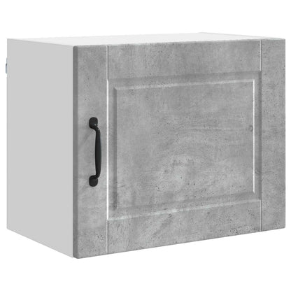 vidaXL Wall Cabinet PORTO Concrete Grey 50 x 31 x 40 cm