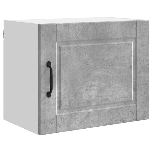 vidaXL Wall Cabinet PORTO Concrete Grey 50 x 31 x 40 cm