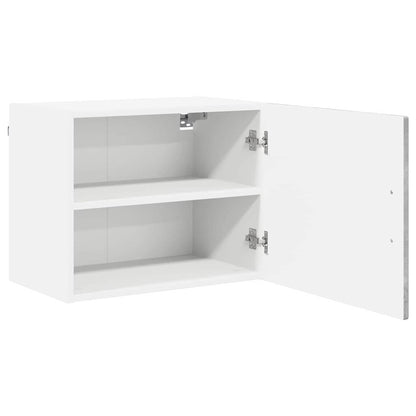 vidaXL Wall Cabinet PORTO Concrete Grey 50 x 31 x 40 cm
