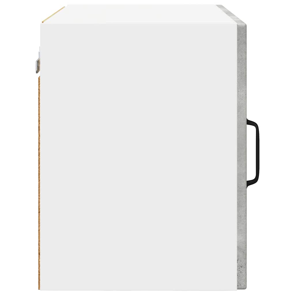 vidaXL Wall Cabinet PORTO Concrete Grey 50 x 31 x 40 cm