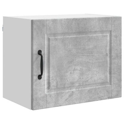 vidaXL Wall Cabinet PORTO 2 pcs Concrete Grey 50 x 31 x 40 cm