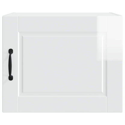 vidaXL Wall Cabinet PORTO High Gloss White 50 x 31 x 40 cm