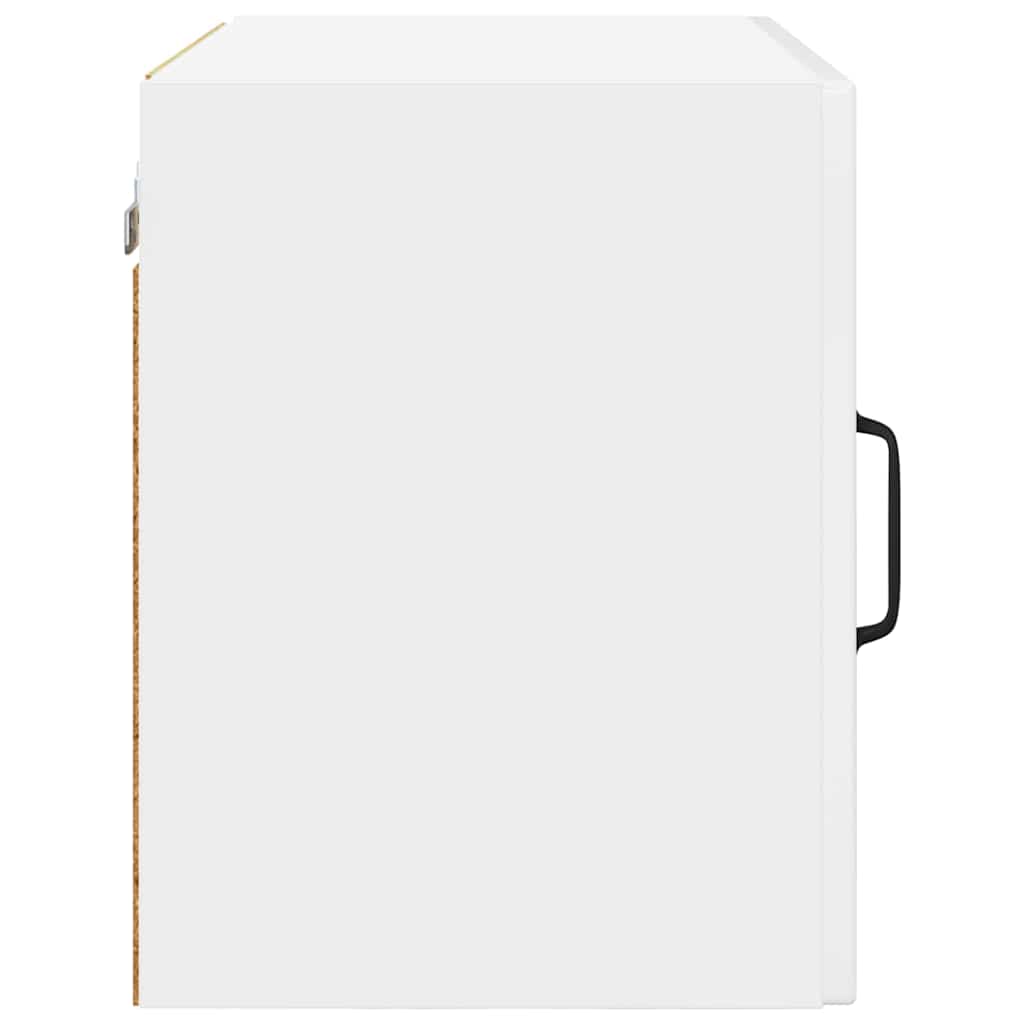 vidaXL Wall Cabinet PORTO High Gloss White 50 x 31 x 40 cm
