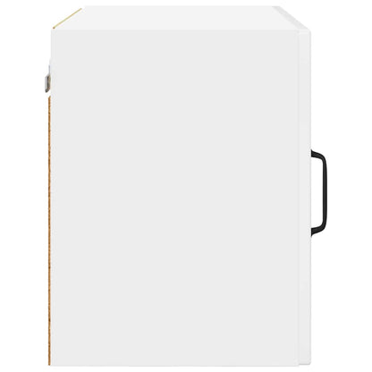 vidaXL Wall Cabinet PORTO High Gloss White 50 x 31 x 40 cm