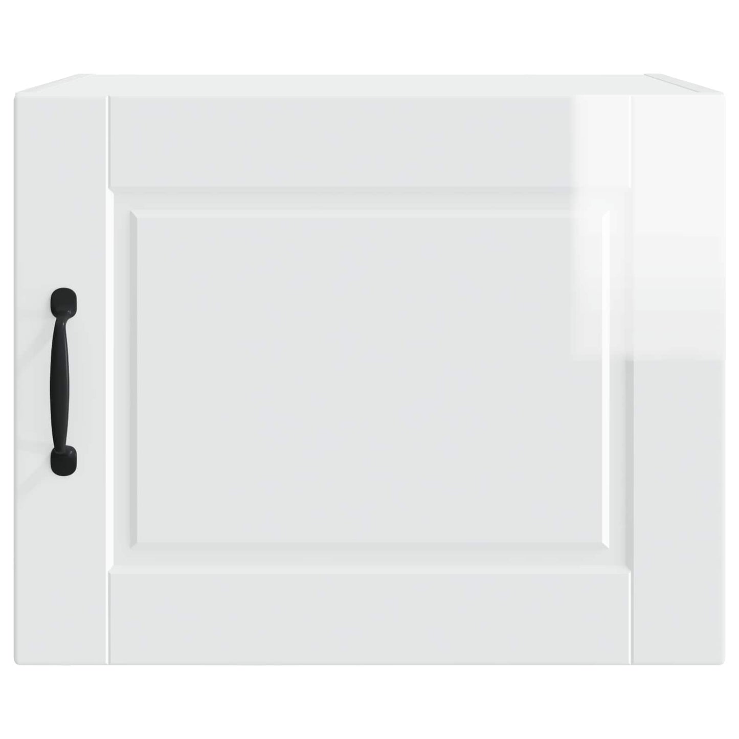vidaXL Wall Cabinet PORTO 2 pcs High Gloss White 50 x 31 x 40 cm