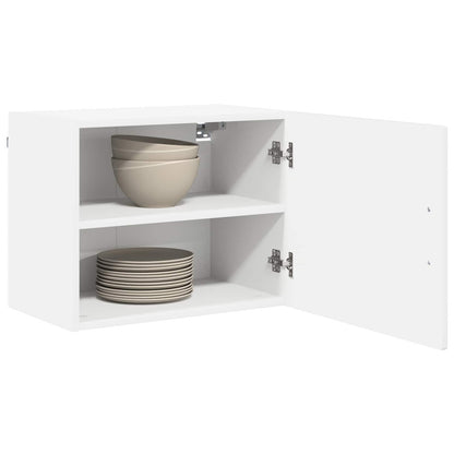 vidaXL Wall Cabinet PORTO 2 pcs High Gloss White 50 x 31 x 40 cm