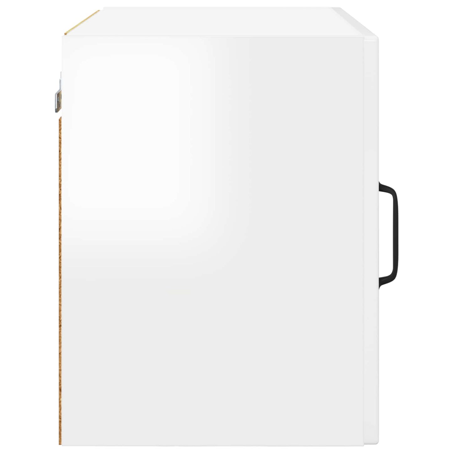 vidaXL Wall Cabinet PORTO 2 pcs High Gloss White 50 x 31 x 40 cm