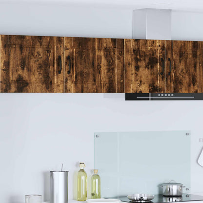vidaXL Wall Cabinet PORTO Smoked Oak 50 x 31 x 40 cm Engineered Wood