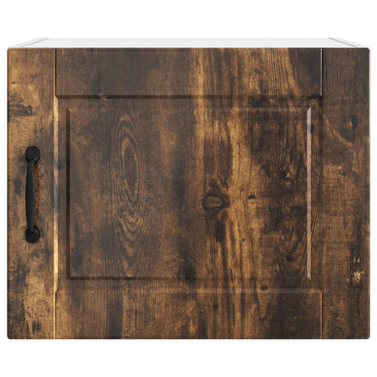 vidaXL Wall Cabinet PORTO Smoked Oak 50 x 31 x 40 cm Engineered Wood