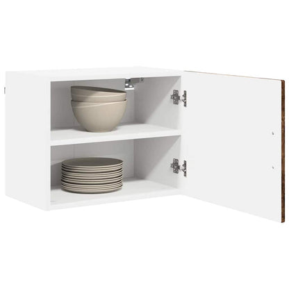 vidaXL Wall Cabinet PORTO Smoked Oak 50 x 31 x 40 cm Engineered Wood