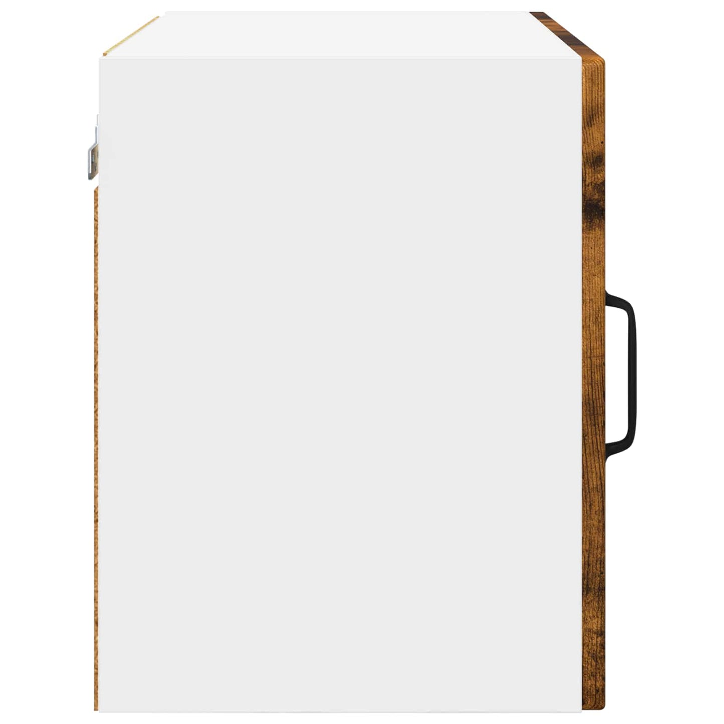 vidaXL Wall Cabinet PORTO 2 pcs Smoked Oak 50 x 31 x 40 cm