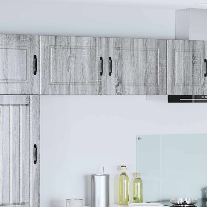 vidaXL Wall Cabinet PORTO Grey Sonoma 50 x 31 x 40 cm Engineered Wood