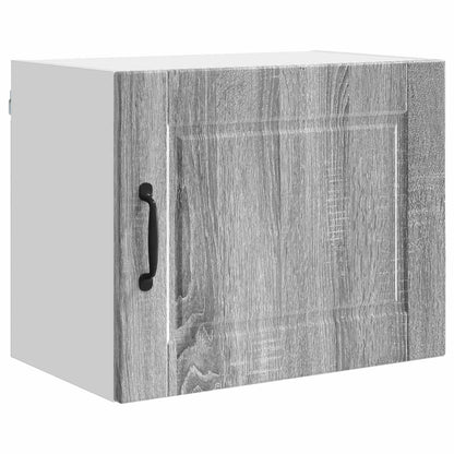 vidaXL Wall Cabinet PORTO Grey Sonoma 50 x 31 x 40 cm Engineered Wood
