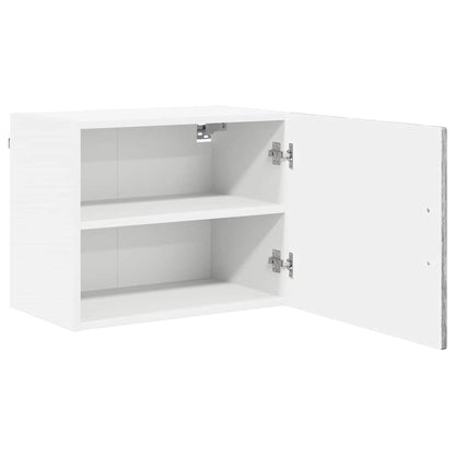 vidaXL Wall Cabinet PORTO Grey Sonoma 50 x 31 x 40 cm Engineered Wood