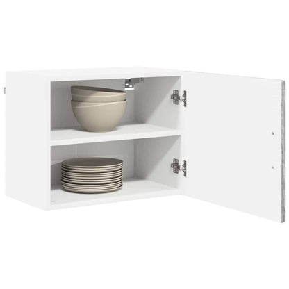 vidaXL Wall Cabinet PORTO Grey Sonoma 50 x 31 x 40 cm Engineered Wood