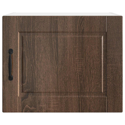 vidaXL Wall Cabinet PORTO Brown Oak 50 x 31 x 40 cm Engineered Wood