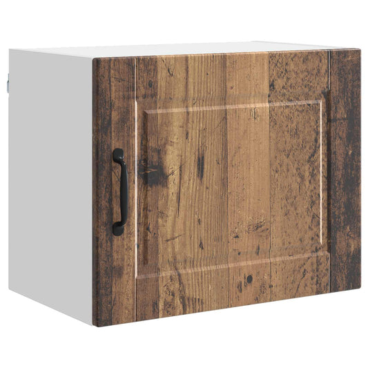 vidaXL Wall Cabinet PORTO Old Wood 50 x 31 x 40 cm Engineered Wood
