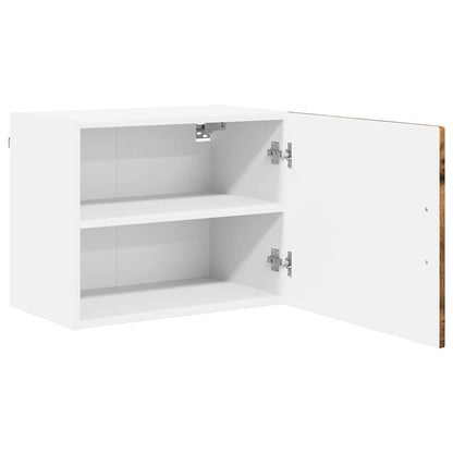 vidaXL Wall Cabinet PORTO Old Wood 50 x 31 x 40 cm Engineered Wood