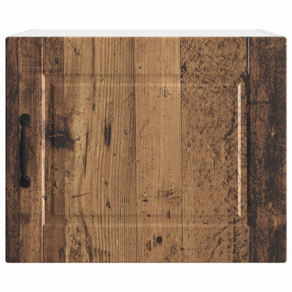 vidaXL Wall Cabinet PORTO Old Wood 50 x 31 x 40 cm Engineered Wood