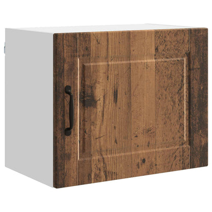 vidaXL Wall Cabinet PORTO 2 pcs Old Wood 50 x 31 x 40 cm