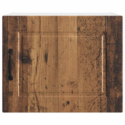 vidaXL Wall Cabinet PORTO 2 pcs Old Wood 50 x 31 x 40 cm