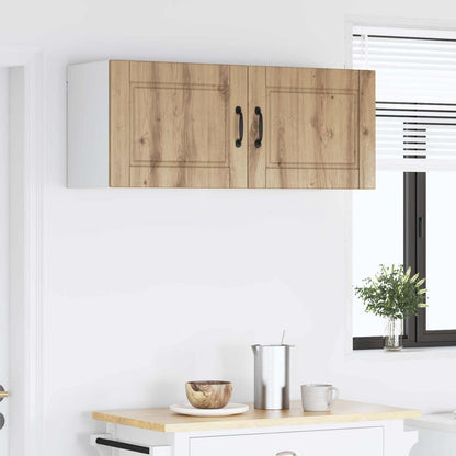 vidaXL Wall Cabinet PORTO 2 pcs Artisan Oak 50 x 31 x 40 cm