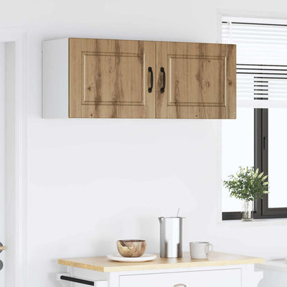 vidaXL Wall Cabinet PORTO 2 pcs Artisan Oak Engineered Wood
