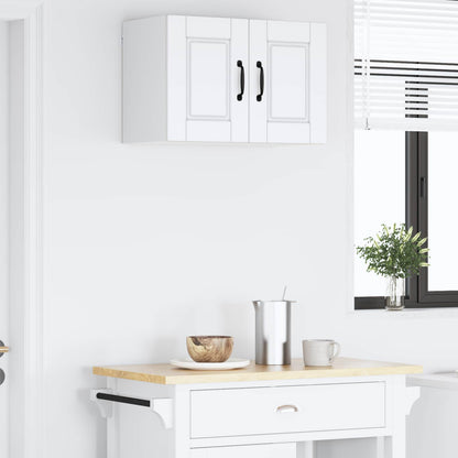 vidaXL Wall Cabinet PORTO White 60 x 31 x 40 cm Engineered Wood