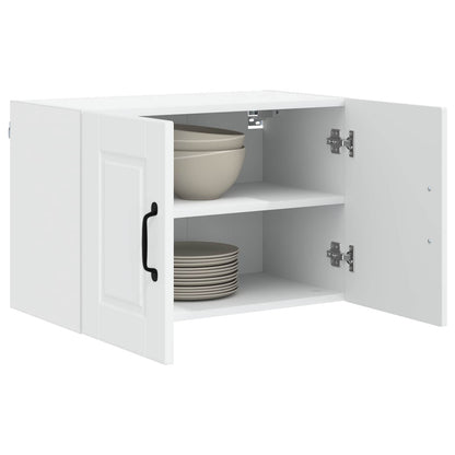 vidaXL Wall Cabinet PORTO White 60 x 31 x 40 cm Engineered Wood